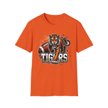 Tigers Football Unisex Softstyle T-Shirt