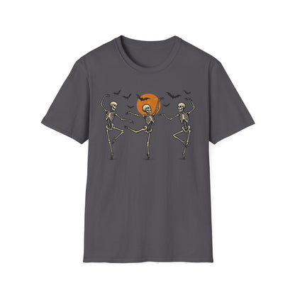 Dancing Skeletons Unisex Softstyle T-Shirt