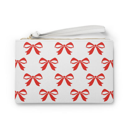 Clutch Bag Girlie Bow Red