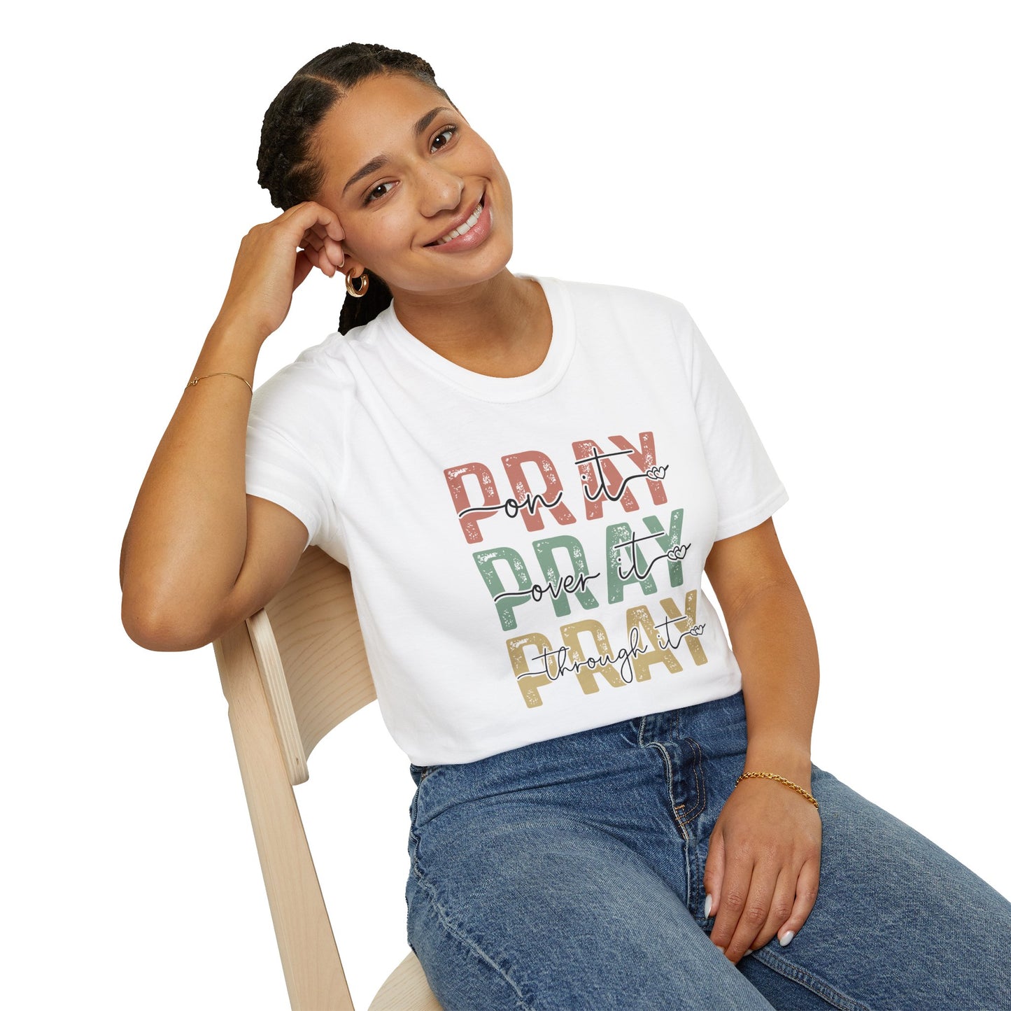 Pray Unisex Softstyle T-Shirt