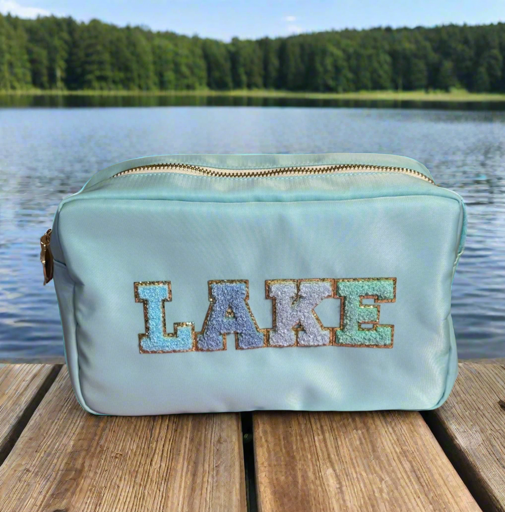 Blue Lake Patch Bag