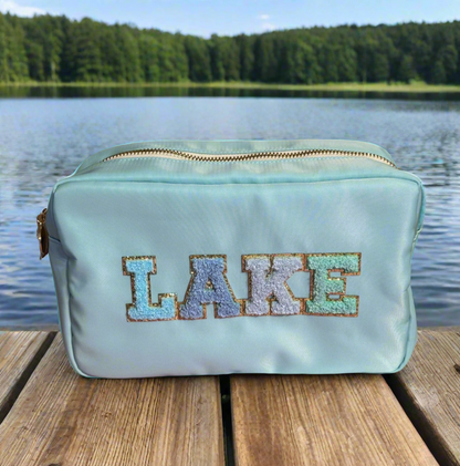 Blue Lake Patch Bag