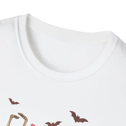 Ballerina Skeleton Unisex Softstyle T-Shirt