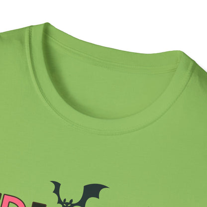 Trick Or Treat Pink Pumpkin Unisex Softstyle T-Shirt