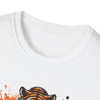 Tigers Football Unisex Softstyle T-Shirt