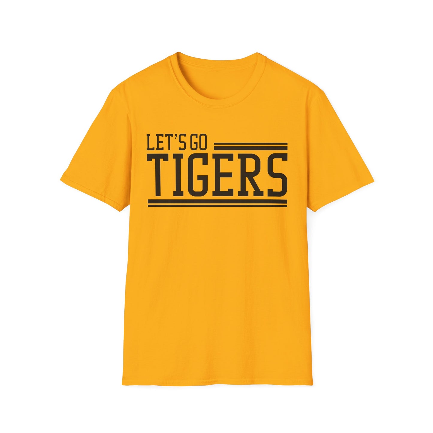 Lets Go Tigers Unisex Softstyle T-Shirt