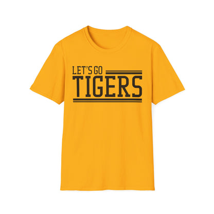 Lets Go Tigers Unisex Softstyle T-Shirt