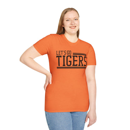 Lets Go Tigers Unisex Softstyle T-Shirt