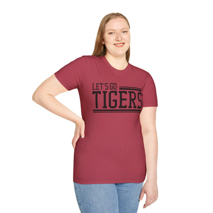 Lets Go Tigers Unisex Softstyle T-Shirt