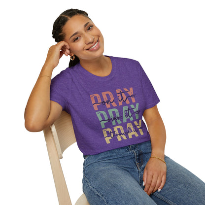 Pray Unisex Softstyle T-Shirt