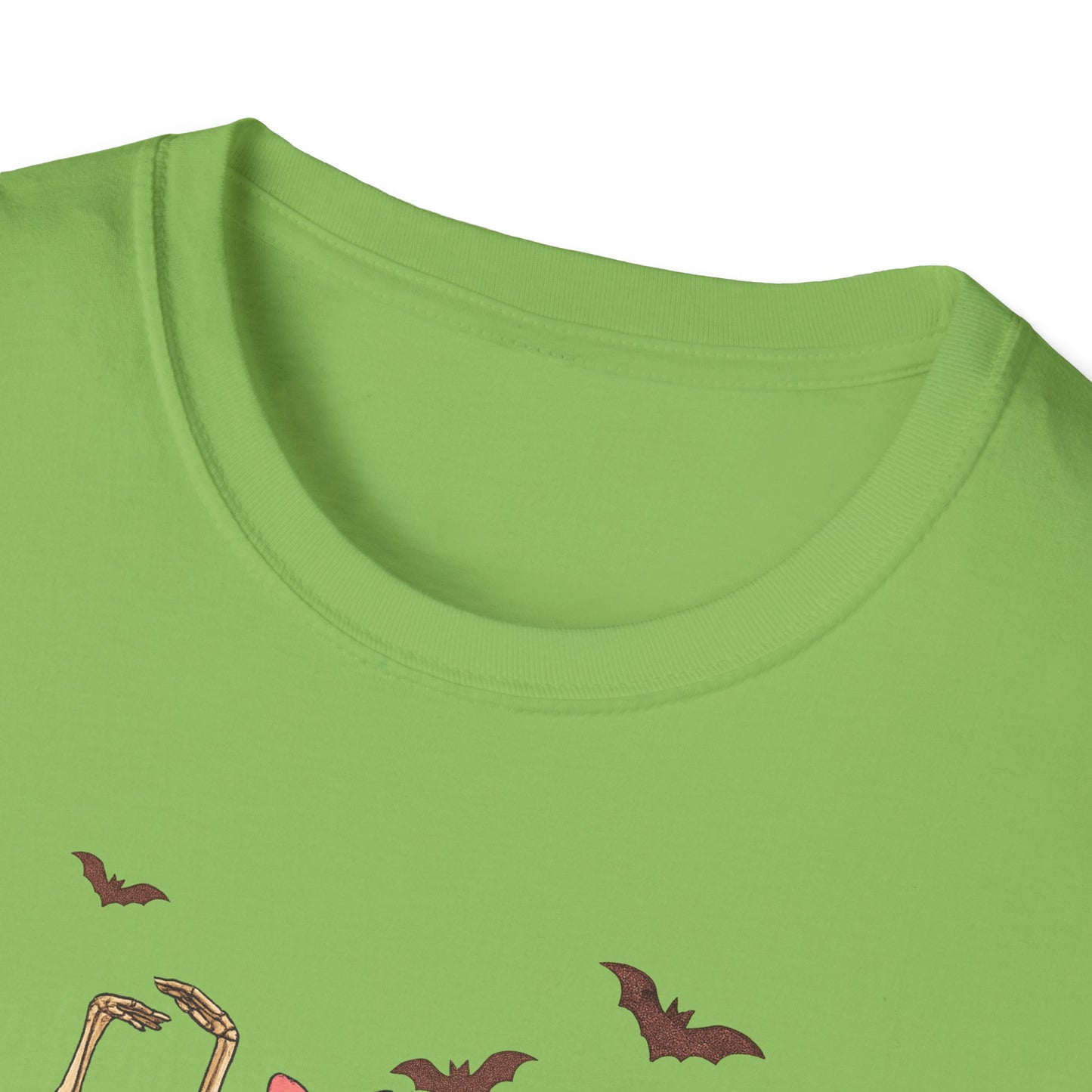 Ballerina Skeleton Unisex Softstyle T-Shirt