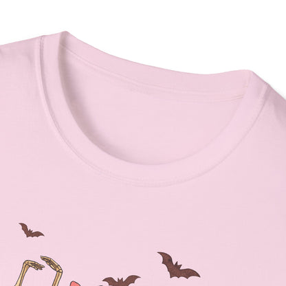 Ballerina Skeleton Unisex Softstyle T-Shirt