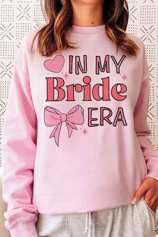 IN MY BRIDE ERA WITH BOW Graphic Sweatshirt