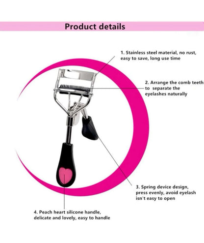 Portable Eyelash Curler Pink - Southern Chic Magnolias, LLC