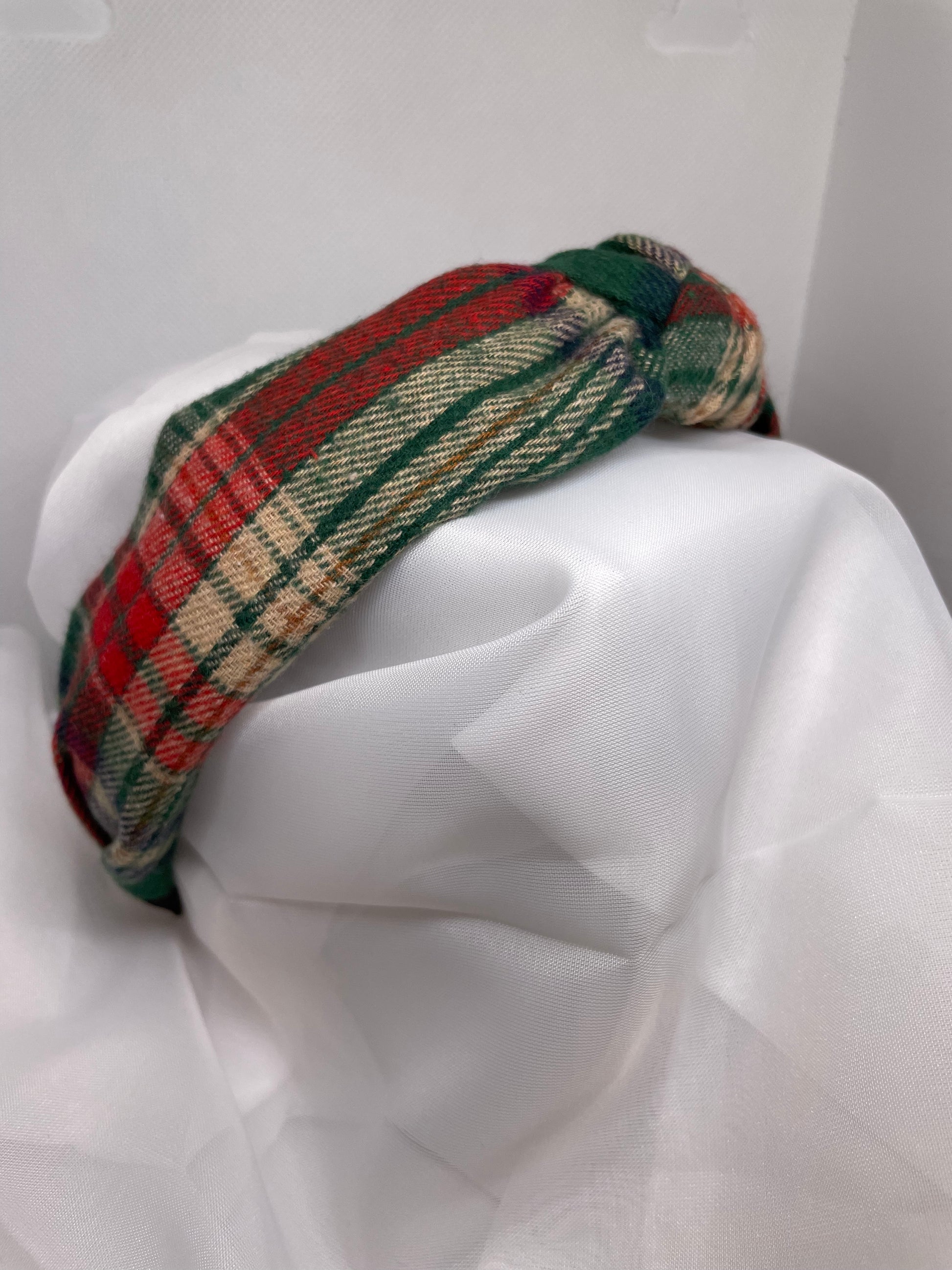 Green Plaid Headband - Southern Chic Magnolias, LLC