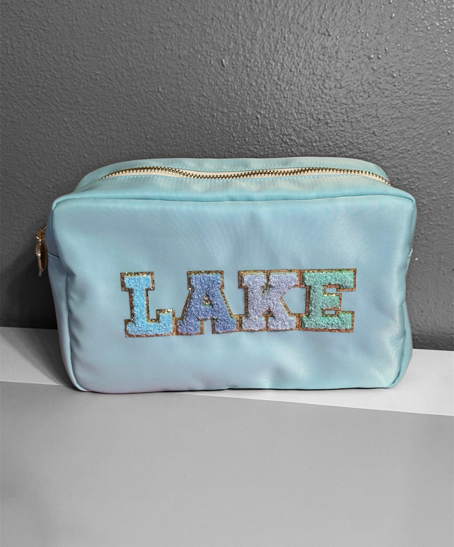 Blue Lake Patch Bag