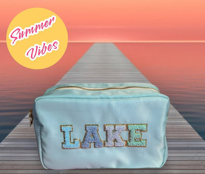 Blue Lake Patch Bag