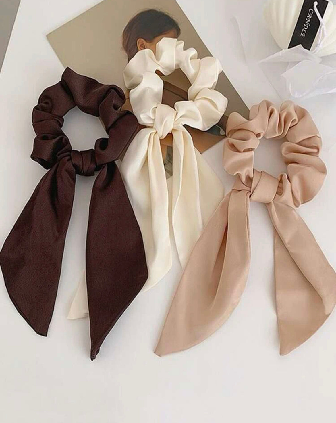 Satin Ribbon Ponytail - Southern Chic Magnolias, LLC