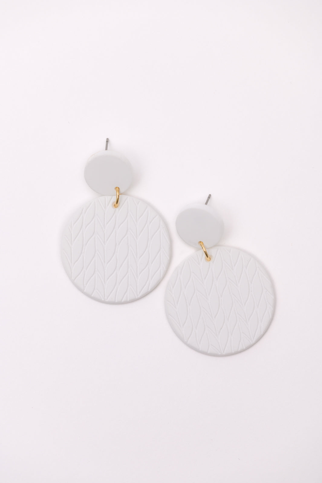 Falling Petals Earrings in Cream - Southern Chic Magnolias, LLC