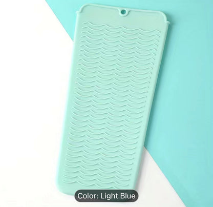 Silicone Heat Insulation Pad/Pouch For Flat Iron, Hot Hair Tools - Southern Chic Magnolias, LLC