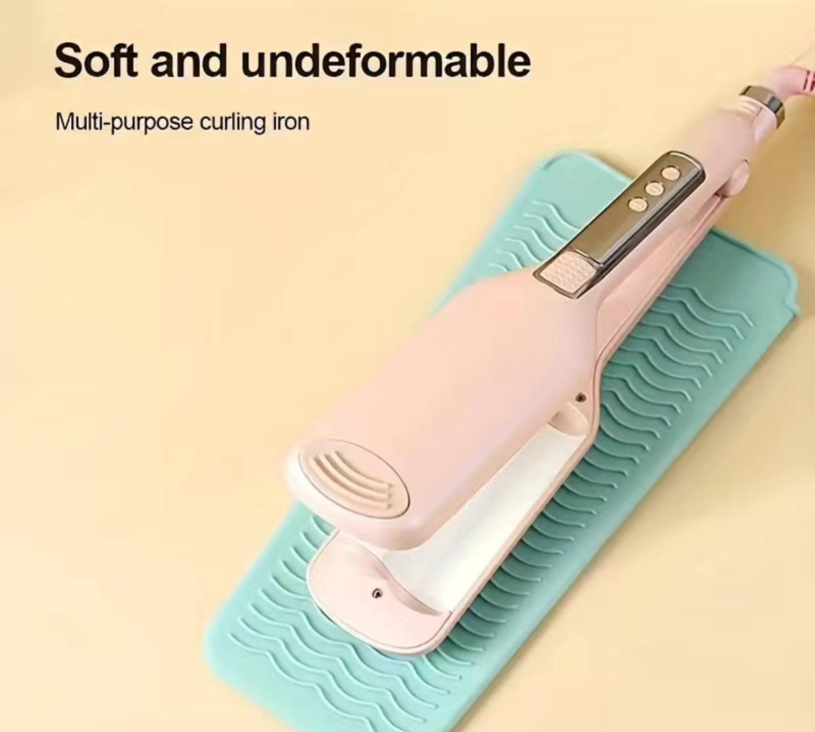 Silicone Heat Insulation Pad/Pouch For Flat Iron, Hot Hair Tools - Southern Chic Magnolias, LLC