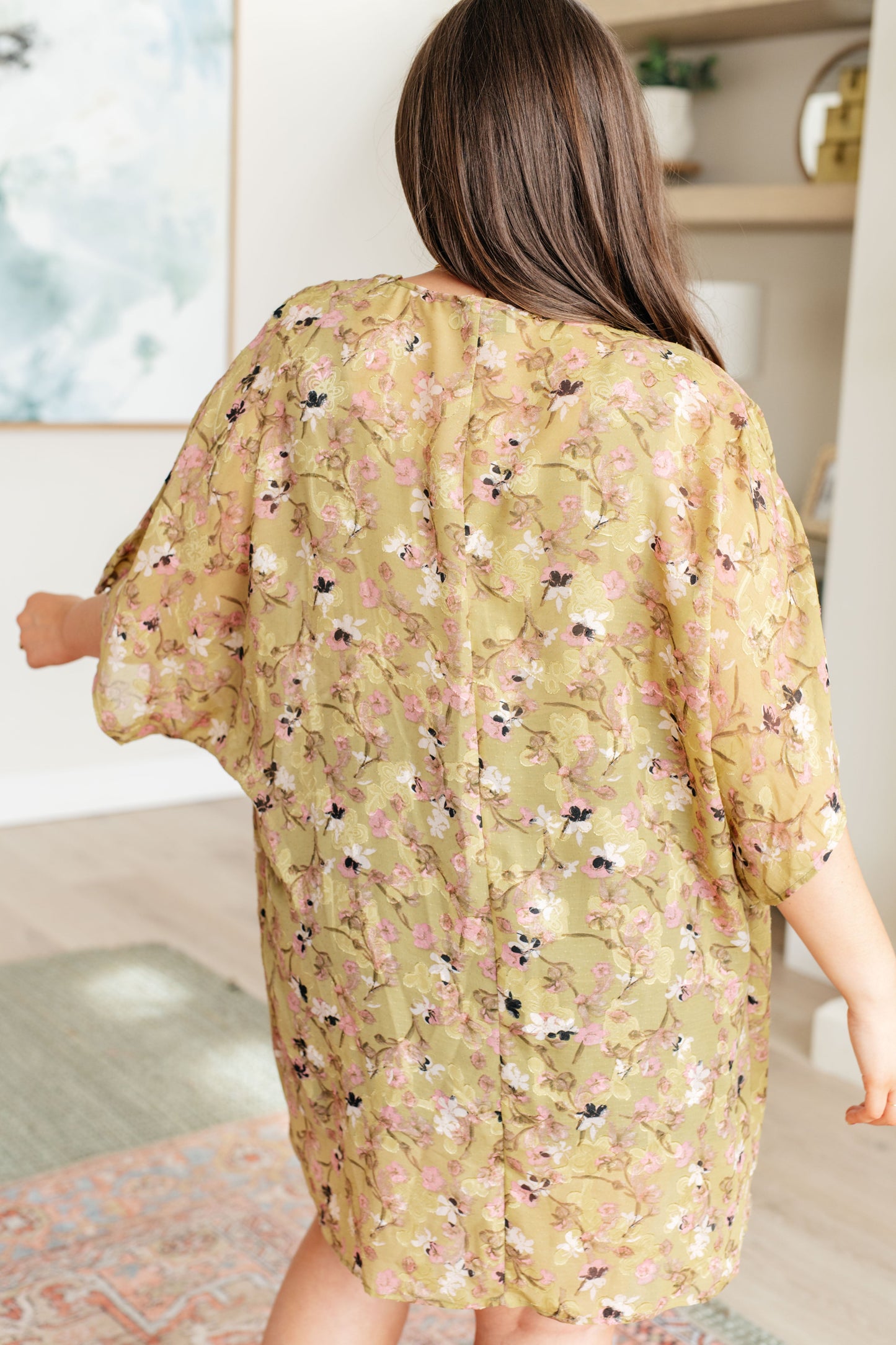 Go Anywhere Floral Kimono - Southern Chic Magnolias, LLC