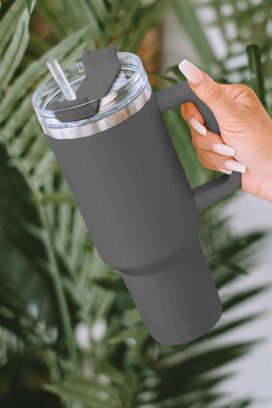 Gray Stainless Steel Tumbler - Southern Chic Magnolias, LLC