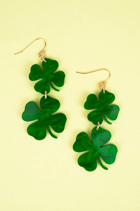 SHAMROCK EARRINGS - Southern Chic Magnolias, LLC