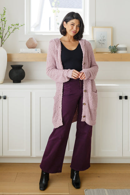 Petunia High Rise Wide Leg Jeans in Plum - Southern Chic Magnolias, LLC