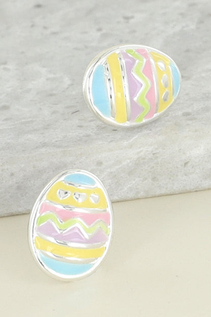 EASTER EGG STUD EARRINGS - Southern Chic Magnolias, LLC