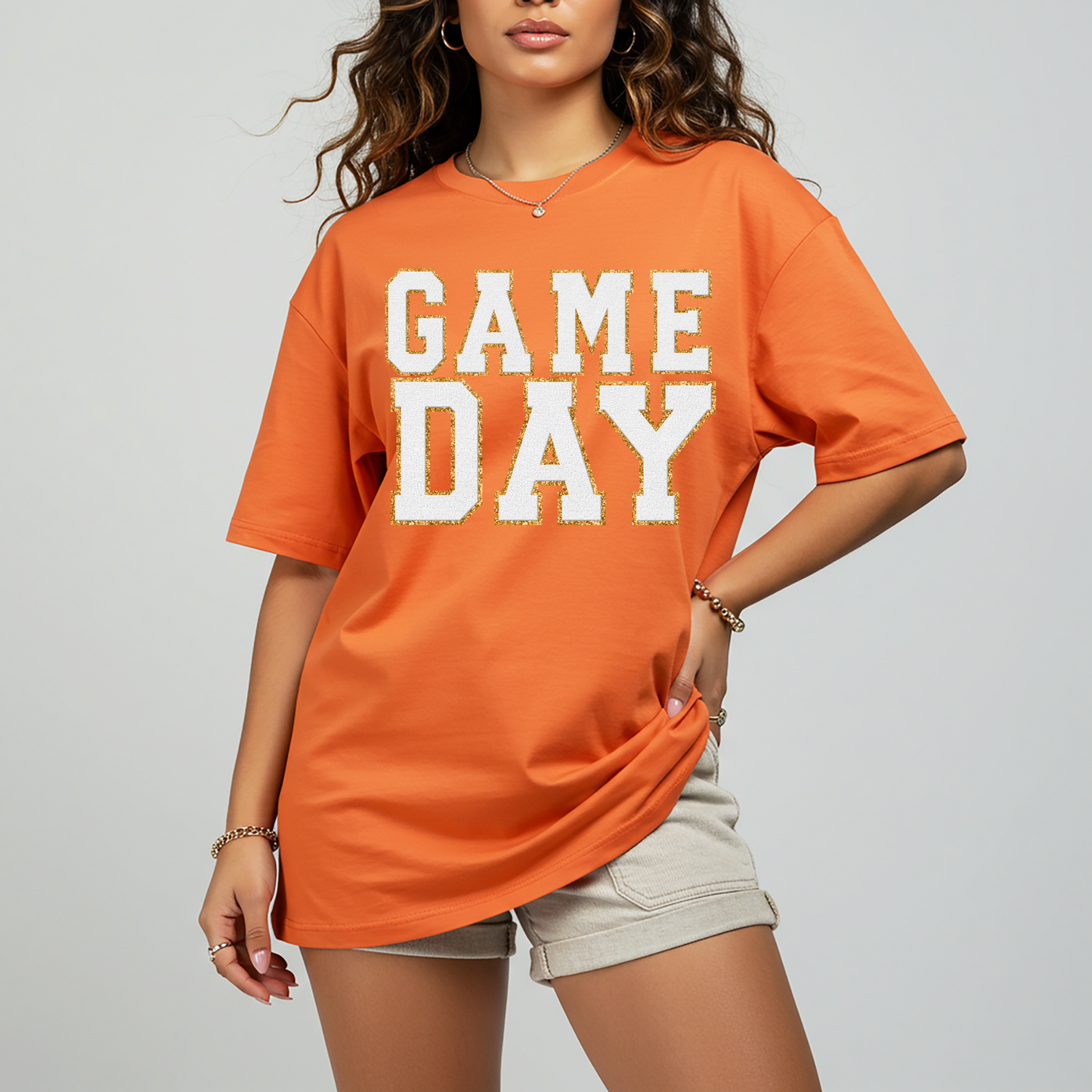 Game Day Burnt Orange Graphic Tee in Multiple Colors
