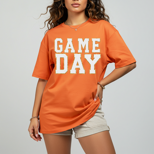 Game Day Burnt Orange Graphic Tee in Multiple Colors