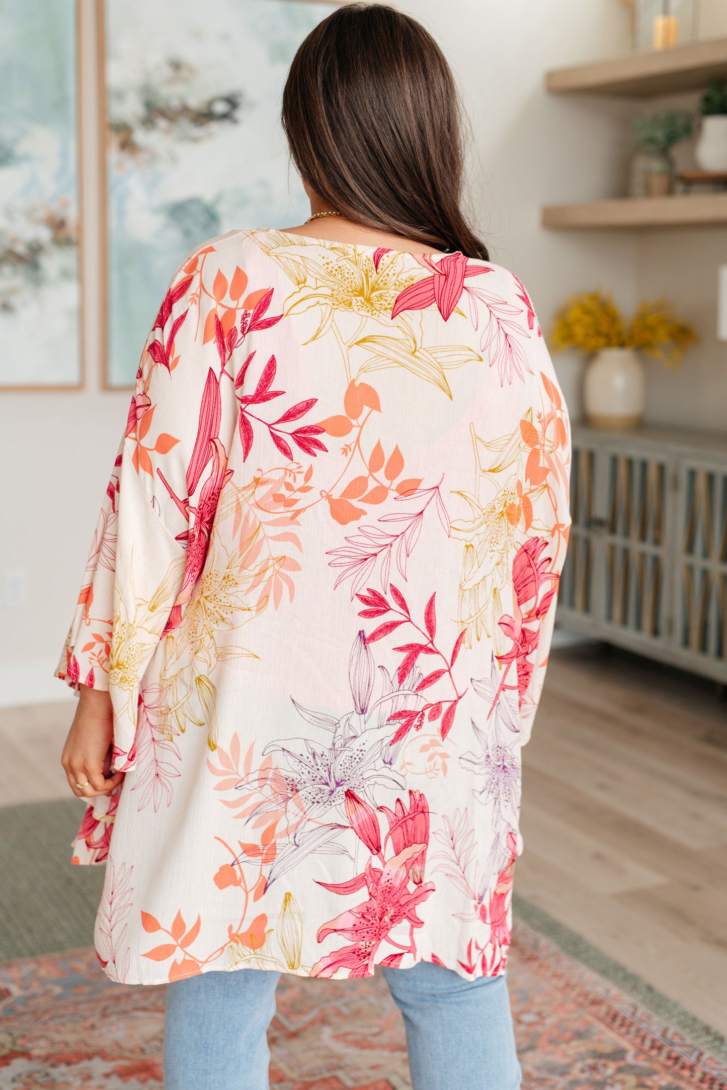 Vacay Season Bell Sleeve Kimono - Southern Chic Magnolias, LLC