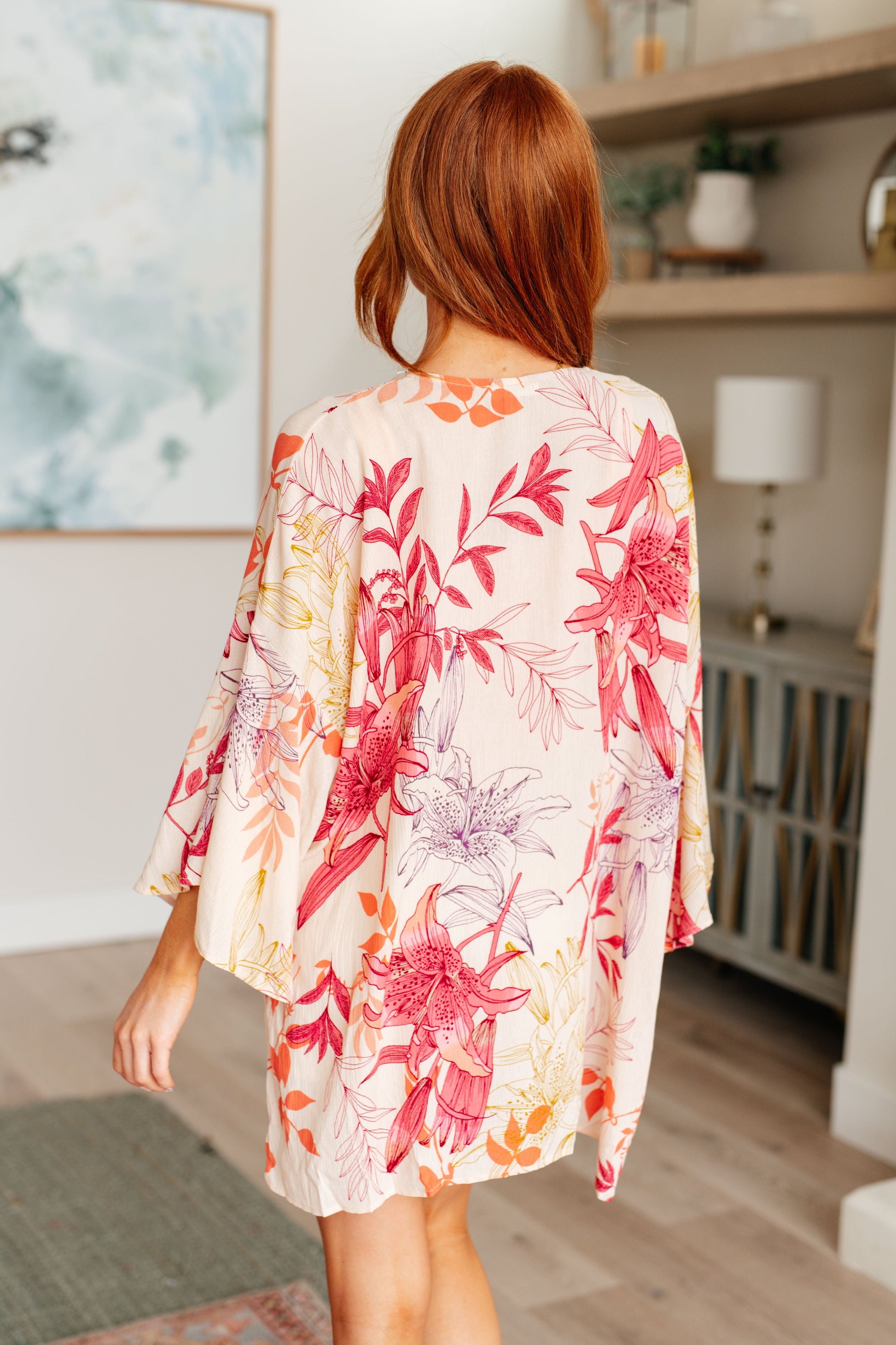 Vacay Season Bell Sleeve Kimono - Southern Chic Magnolias, LLC