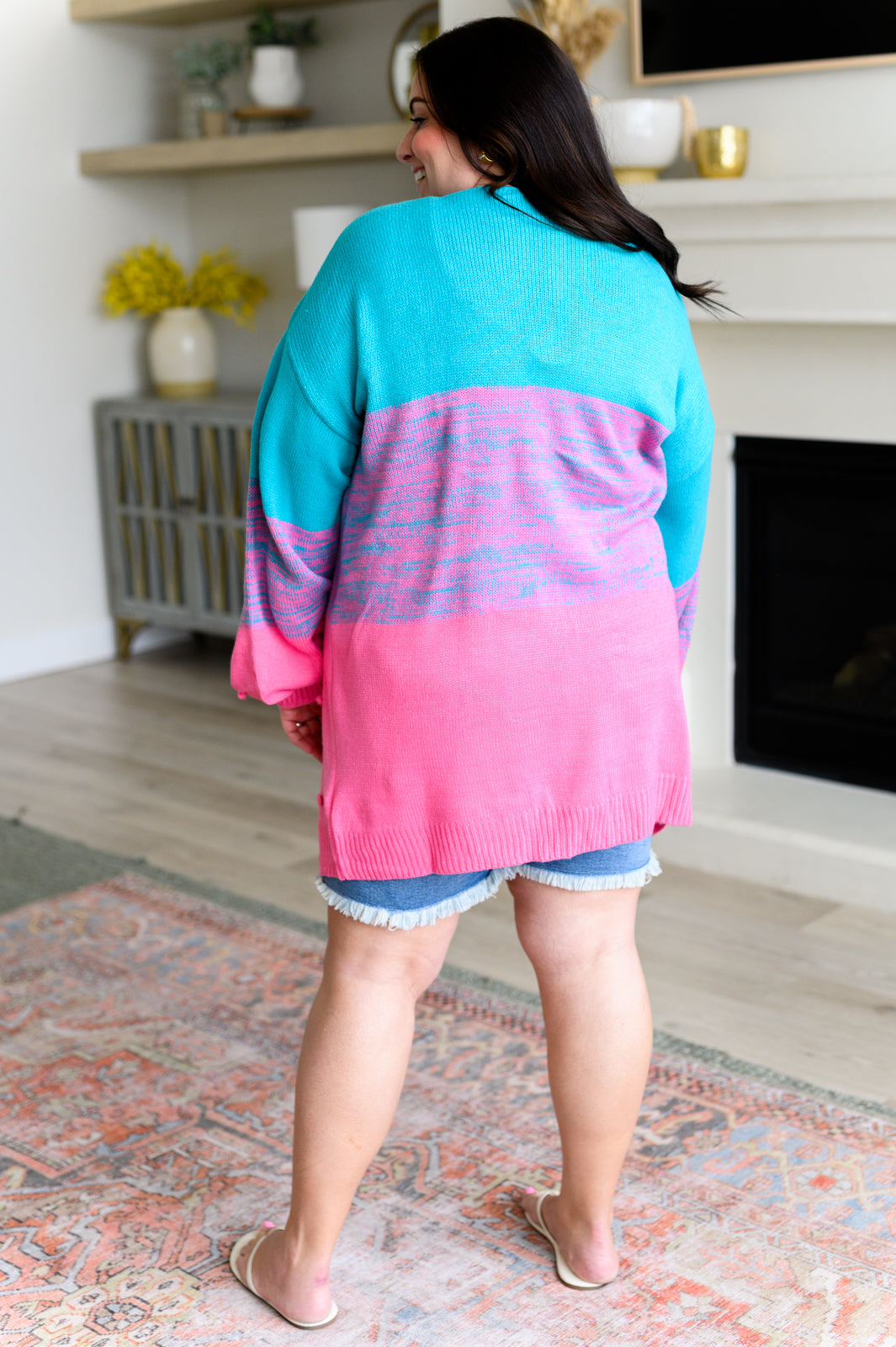 When We're Grooving Open Front Cardigan - Southern Chic Magnolias, LLC