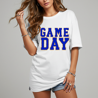Game Day White Graphic Tee in Multiple Colors