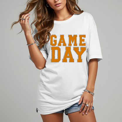 Game Day White Graphic Tee in Multiple Colors