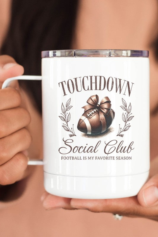 Gameday Football Touchdown Social Club Travel Mug