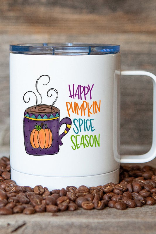 Happy Pumpkin Spice Season Coffee Travel Cup