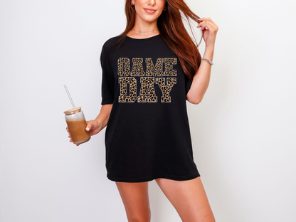 Game Day Black Graphic Tee in Multiple Colors