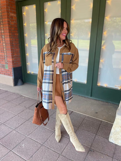 PREORDER: Durham Plaid Jacket in Two Colors